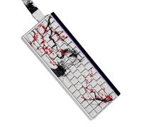 Keycaps originali di profilo PBTs tinge sublimazioni Keycap stampa laterale per piccole tastiere meccaniche 60% 68% Layout strutturato PBT Keycaps