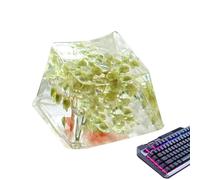Keycaps tastiera in resina backspace | Gypsophila Sa Profile Keycap - Shine through traslucido, tastiera da gioco, profilo Sa, Esc Keycap con design eterno per una migliore esperienza di gioco