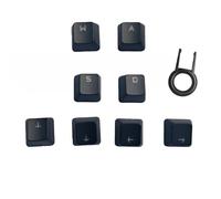 Keycaps tastiera retroilluminata WASD Up Down Right Left Tasti freccia di ricambio per Logitech G610 G710 G512 Tastiera da gioco meccanica nera