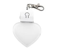 Keychain a forma di cuore a forma di cuore, portachiavi LED LED a forma di | La borsa deve avere le borse a luce della luce notturna al cuore di Glow Heart per le donne po