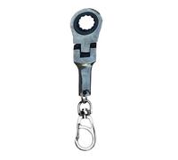 Keychain a ratchet chiave - anello portatile, strumento hardware compatto | Accessorio mini meccanico multifunzionale, per la costruzione di manutenzione per la riparazione del garage in officina per