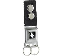 Keychain - Adventure Time Marceline Face Close-Up Full Color Black ACC NUOVO