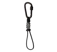 Keychain Carabiner - portachiavi pesanti con cordino | Accessori per backpack per il titolo del gancio per passeggino per uso pesante per uomini donne per viaggiare con la borsa da pesca zaino in spal