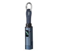 Keychain Charging Cable - 65W Digital Display Charger, 4 In 1 Fast Charging Cable, Portable Keychain Connector, Compact Travel Accessory | Universal Phone Power Cord For Men Travelers Office Car Gym