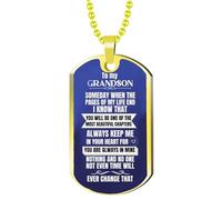 Keychain Del Nipote Della Nonna | Keeychain In Acciaio Inossidabile Con I Nipoti | Ispiratore Per I Nipoti | Memoria Emotiva Per Nipote E Nipote