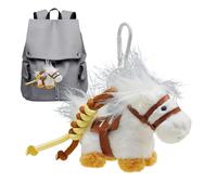 Keychain Plush - Plush, 5 x 9 cm Horse Keychain Soft Toy Charm - Cute Collectible and Decorative Design, Horse Plushes Keychains For Bags, Keys, Party Favors, Holiday Presents, Children