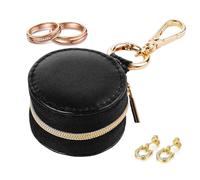 Keychain Ring Holder - Travel Pouch Organizer, Zipper Closure Box | Portable Compact Storage, Perfect for Gym Bags, Sports Backpacks, Car Use, Work Essentials, Women and Girls Everyday Convenience Gif