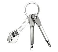 Keychain Screwdriver Stainless - - - Steel Compact Repair Tool Kit with for