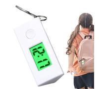 Keychain - tascabile leggero, portachiavi | Dimensioni compatte, mini orologi digitali, da tasca digitale portatile per allenamenti, efficienza dello studio, valutazione del