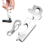 Keychain Tools Gadgets - 8-in-1 Stainless Steel Screwdriver, Portable, Compact Utility Tool, Rustproof Design | Multifunctional Outdoor Gear For Camping Hiking Travel Survival Ad