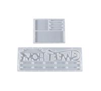 Keychains Pendant Holder Resin Mold Jewelry Making Tool Polymer Clay Mould