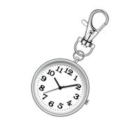 Keychains Style Clip Watch. Può essere attaccato a una o una borsa. Viene fornito con una fibbia. Elegante design con ciondolo. Regalo per viaggi, lavoro, scuola, vacanze, famiglia e amici