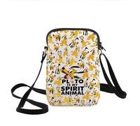 KEYCHIN Borsa a tracolla con cane cartone animato Regno incantato per fan del cinema Regali Dog Is My Spirit Borsa a tracolla animale Dog Movie Merch, Spirito Plu