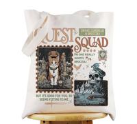 KEYCHIN Borsa a tracolla per fan di Xaden & Violet 4th Wing Broccoli Cat Gift Quest Squad Cat Borsa a tracolla Dragon Rider Merch, 4a ala Tb