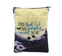 KEYCHIN Jack And Sally Fans - Custodia a libro con scritta in lingua inglese "Pumpkin King", regalo per gli amanti dei libri e dei libri (This Book-BS)