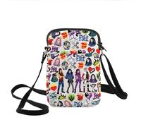 KEYCHIN Mal & Evie Borsa a tracolla Jay & Carlos & Jane Fan Regalo Audrey & Ben Ispirato Borsa a tracolla Villain Movie Merch, Mal Cb, Moda