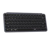 Keychron B1 Pro Tastiera wireless ultra piatta con regolazione ZMK, QWERTY US ANSI, 3 modalità Bluetooth/2,4 GHz/cavo 425 g leggera con 1.200 ore di durata della batteria per Mac/Windows - Grigio