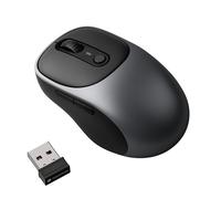 Keychron BM24 Wireless Mouse All Silent Micro Switch - Grigio Metallo