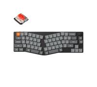 Keychron K11 Max Tastiera Meccanica Senza Fili RGB, Bluetooth/2,4 GHz/Cavo, QMK/VIA Programmabile, Gateron Hot-Swappable Red - Compatibile con Mac Windows Linux