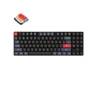 Keychron K13 Pro QMK/VIA Tastiera meccanica personalizzata senza fili Ultra-Slim PBT Keycaps Interruttore rosso Gateron retroilluminato bianco