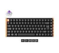 Keychron K2 HE Special Edition Black - Tastiera Wireless 75% ISO-IT con Switch Magnetica Gateron Double-Rail, Keycaps OSA PBT, Rapid Trigger, RGB e QMK Nera