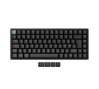 Keychron K2 HE Tastiera meccanica con effetto Hall al 75%, connessione Bluetooth 5.2, wireless 2,4 GHz, interruttori magnetici, hot-swap, retroilluminazione RGB, Keycaps ABS - layout italiano ISO