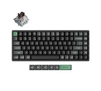 Keychron K2 Ultra 8K 75% Tastiera Meccanica Wireless, Hot-Swap Tastiera con Switch Apex Brown, Durata della Batteria 760h, Bluetooth/2.4GHz/Wired, Tasti PBT, ZMK Programmabile, RGB, Mac Windows Linux