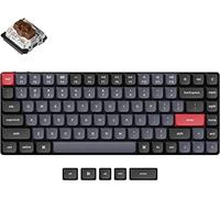 Keychron K3 Pro Tastiera meccanica personalizzata ultra-sottile QMK/VIA Wireless, programma hot-swappable 75% Layout RGB con keycap PBT a basso profilo Gateron G Pro Brown Switch Mac Windows Linux