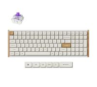Keychron K4 HE Interruttore Magnetico Senza Fili Edizione Speciale Bianco Gateron Double-Rail MagneticNebulaSwitch Tastiera Personalizzata [K4H-Q1]