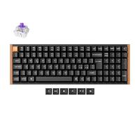 Keychron K4 HE Special Edition Black - Tastiera Wireless 96% ISO-IT con Switch Magnetica Gateron Double-Rail, Rapid Trigger, Keycaps PBT, RGB, QMK e Bluetooth 5.2 Nera