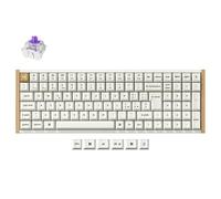 Keychron K4 HE Special Edition White - Tastiera Wireless 96% ISO-IT con Switch Magnetica Gateron Double-Rail, Rapid Trigger, Keycaps PBT, RGB, QMK e Bluetooth 5.2 Bianca
