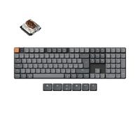 Keychron K5 Max Tastiera Meccanica Wireless - Layout Italiano QWERTY, Tripla Connessione (Bluetooth/2.4GHz/USB-C), Hot-Swappable, Compatibile con Mac/Windows/Linux - Switch Low-Profile Gateron Brown