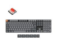 Keychron K5 Max Tastiera Meccanica Wireless - Layout Italiano QWERTY, Tripla Connessione (Bluetooth/2.4GHz/USB-C), Hot-Swappable, Compatibile con Mac/Windows/Linux - Switch Low-Profile Gateron Red