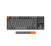 Keychron K8 Max QMK Tastiera meccanica wireless personalizzata, RGB Hot Swap TKL 80% Layout Bluetooth 5.1/2.4G/USB-C programmabile, Super Brown Switch NKRO Gaming Keyboard per Mac/Windows/Gamers