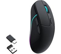 Mouse Keychron M3 Wireless RF Bluetooth 26000DPI Nero RGB Ergonomico
