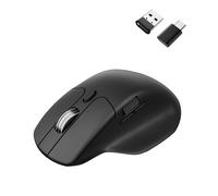 Keychron M6 Mouse Gaming Silenzioso Wireless, 1000Hz, Bluetooth/2.4G/Wired, Sensore PixArt 3311 (12K DPI)
