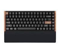 Keychron Poggiapolsi e poggiapolsi in silicone - 317 mm (12,48") per tastiere meccaniche con layout 75% - adatto per K2 / K6 / K2 Pro / K6 Pro / K2 Max / K2 HE - Supporto per digitazione liscio al