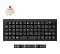 Keychron Q15 Max QMK Wireless Ortholinear Mechanical Keyboard RGB Hot-Swap Red