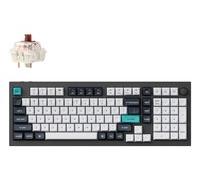 Keychron Q5 Max black/mehrfarbig DE-Layout Gateron Jupiter Brown Q5M-M3-DE