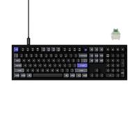 Keychron Q6 HE - Tastiera cablata ad effetto hall, tastiera con interruttore magnetico a scatto rapido, hot swap, frequenza di polling 8000 Hz, layout full-size in alluminio, RGB personalizzato per