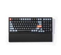 Keychron Silicone Palm Rest nero, poggiapolsi ergonomico per tastiera meccanica K4 Pro / Q5 / V5 / V5 Max