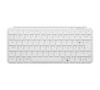 Keychron Tastiera wireless B1 Pro, tastiera francese Layout AZERTY, ricevitore 2,4 GHz/Bluetooth/cablato, tastiera programmabile personalizzabile, extra sottile, compatibile con Mac e Windows