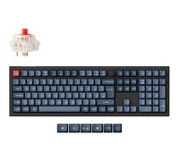 Keychron V6 Max black/blaugrau DE-Layout Gateron Jupiter Red Hot-Swap V6M-D1-DE