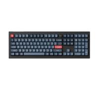 Keychron V6 MAX tastiera Universale RF senza fili + Bluetooth Nero, Blu scuro (K