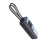 Keydo Laptop Power Bank 24000mAh Caricatore Portatile, con Tre Porte USB C da 100W Ricarica Multi-Dispositivo, Cavi Integrati, per iPhone 17 Pro Max/Serie 16-12, MacBook, Samsung (Nero)