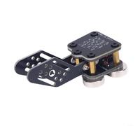 Keyer automatico per codice morse con doppia pagaia e PCB per esercizi radio HAM, base magnetica Nd, jack da 3,5 mm e porta USB-C, design compatto per funzionamento sul campo, nero, 40 x 78 x 25 mm