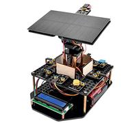 KEYESTUDIO Kit elettronico di localizzazione solare fai-da-te per Arduino UNO, sensore di temperatura e umidità, ecc. Regalo di programmazione educativa per adolescenti e adulti