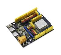 KEYESTUDIO Scheda di sviluppo ESP32-S3 PRO 16MB Flash 8MB PSRAM MicroSD Slot 1.5A GPIO Breakout Dual Type-C, Tutorial per IoT, AI & STEM Istruzione