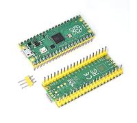 KEYESTUDIO Scheda microcontrollore Raspberry Pi Pico pre-saldata, con intestazione, basata su chip RP2040, processore Dual-core Arm Cortex M0+, ad alte prestazioni