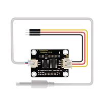 KEYESTUDIO TDS Sonda per Controllo della qualità dell'Acqua, modulo sensore V1 con connettore XH2.54-3Pin Jumper Wire per Arduino